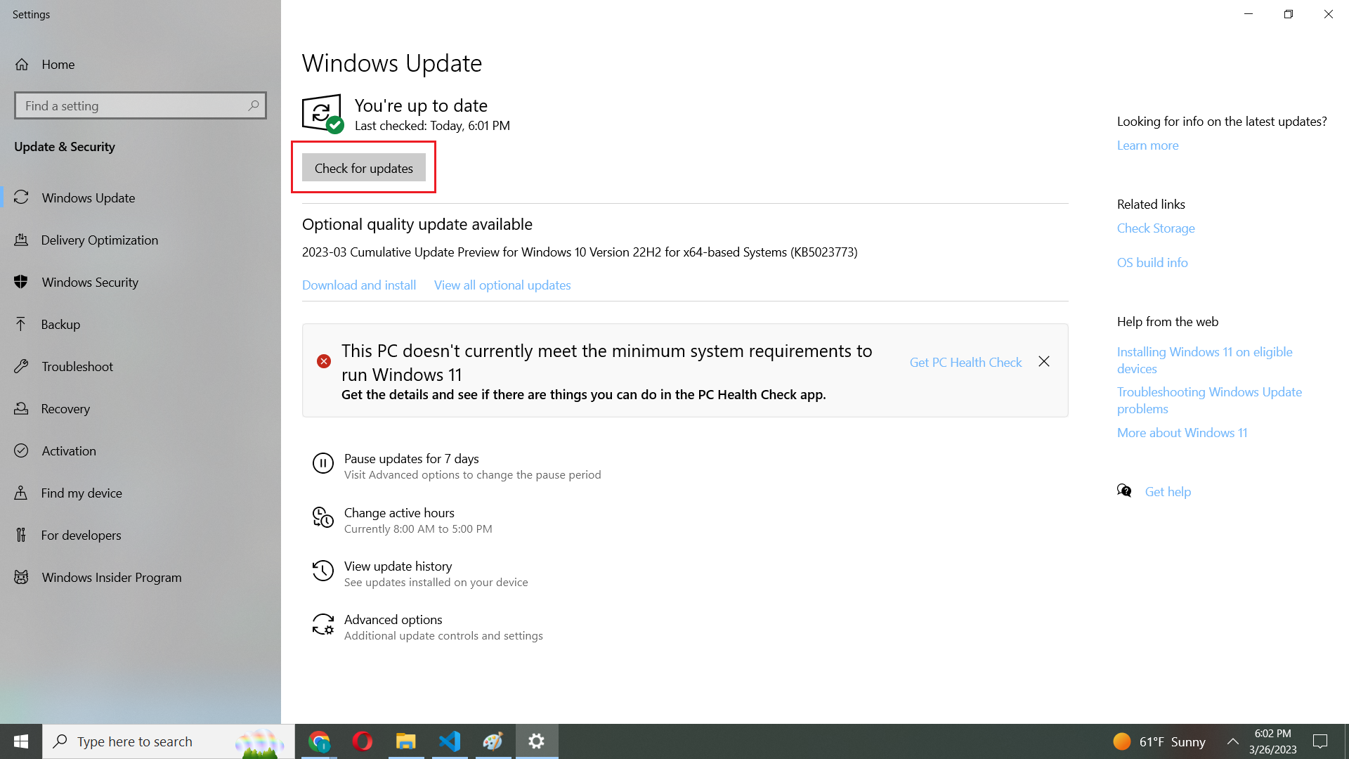 Windows & Security