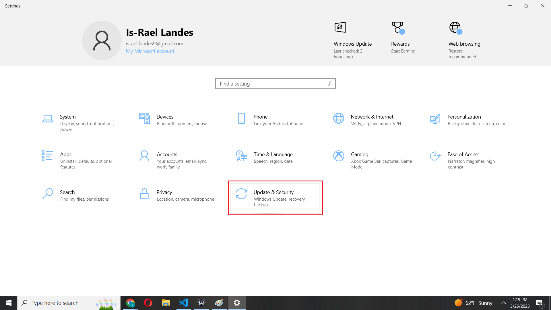Update & Security
