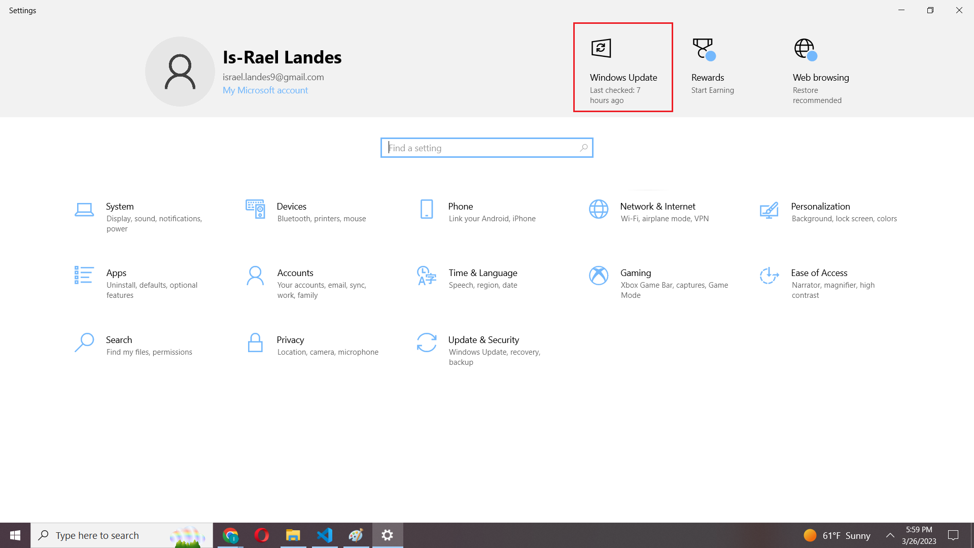 Update & Security