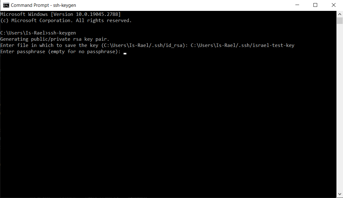 SSH Keygen 2